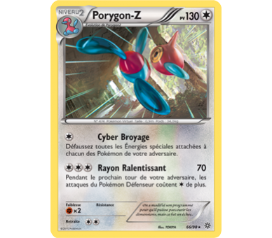 Carte Pokemon Porygon-Z pv 130 - 66/98