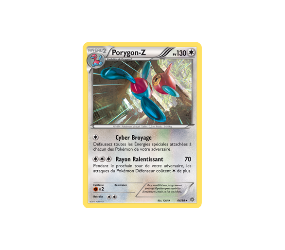 Carte Pokemon Porygon-Z pv 130 - 66/98
