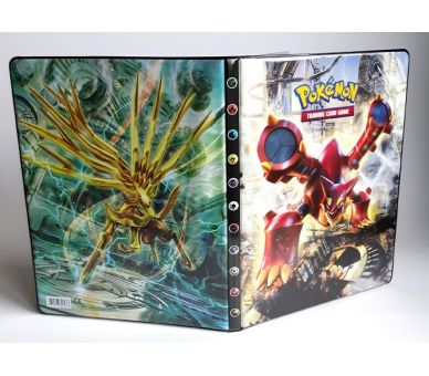 Ultra Pro Pokémon cahier A4 range carte jusqu'à 180 cartes pokémon, illustration XY11 Offensive Vapeur