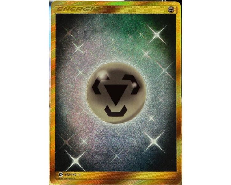 Carte Energie Metal Pokémon Soleil et Lune 1 Secrete Full Art 163/149