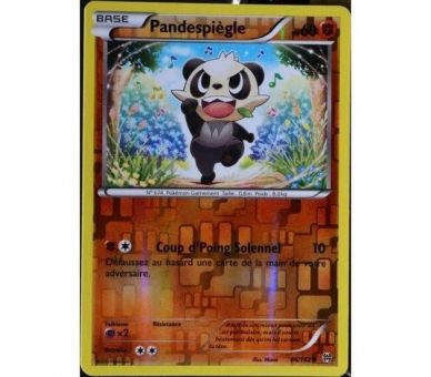 Pandespiègle Pv 60 Carte Reverse Commune - 86/162 - XY08