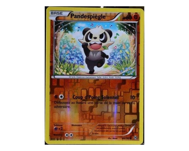 Pandespiègle Pv 60 Carte Reverse Commune - 86/162 - XY08