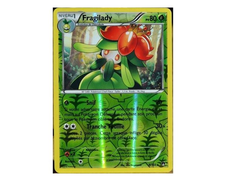 FRAGILADY RARE NEUVE RUPTURE TURBO 8//122 CARTE POKEMON
