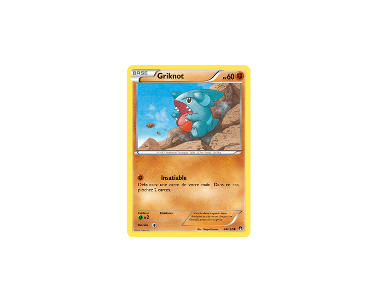 Griknot Carte Commune Pv 70 - 68/122 - XY9