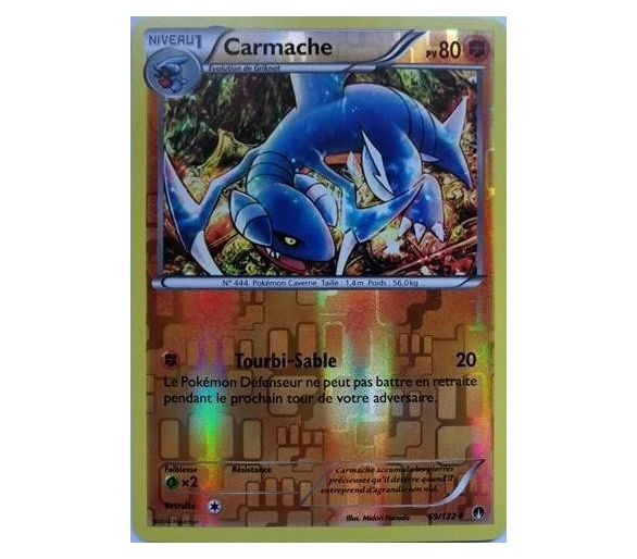Carmache Carte Reverse Peu Commune Pv 80 - 69/122 - XY9