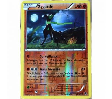 Zygarde Carte Reverse Peu Commune Pv 90 - 52/124 - XY10