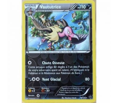 Vaututrice Carte Reverse Rare Pv 110 - 58/124 - XY10