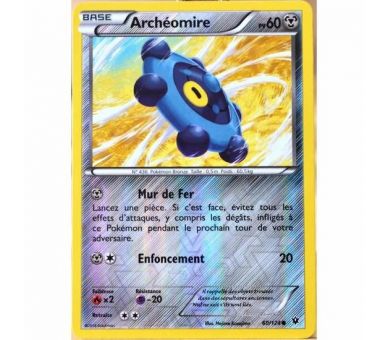 Archéomire Carte Reverse Commune Pv 60 - 60/124 - XY10