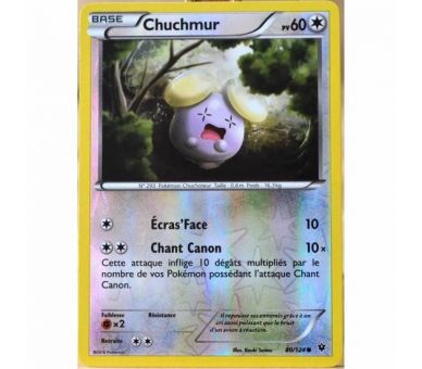 Chuchmur Carte Reverse Commune Pv 60 - 80/124 - XY10