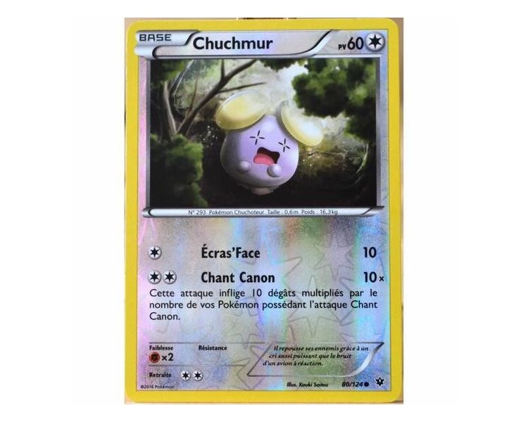 Chuchmur Carte Commune Pv 60 - 80/124 - XY10