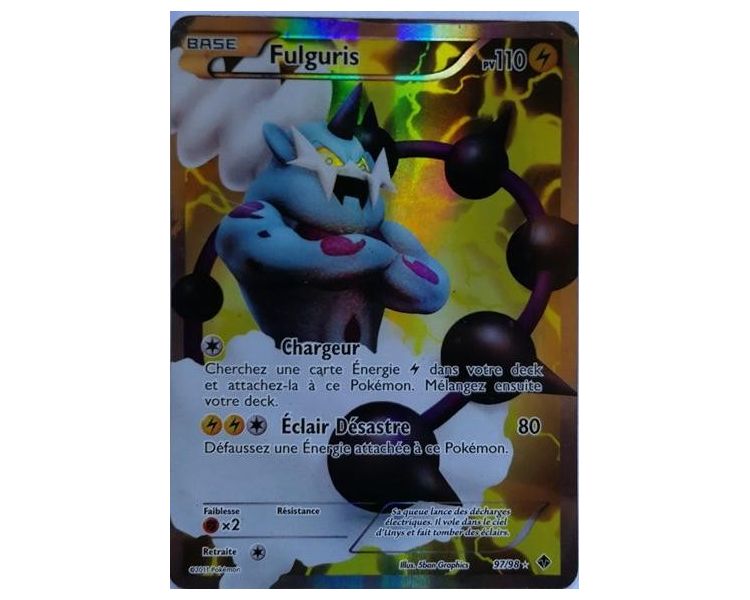 Carte Pokémon Noir & Blanc Pouvoir Emergeant 43/98 scrutella