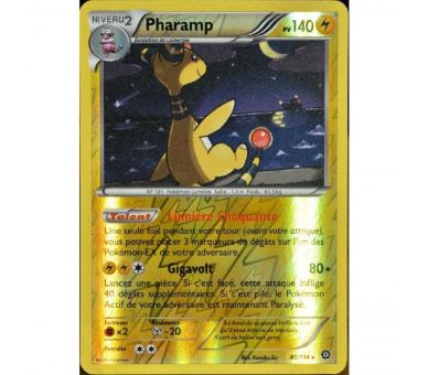 Pharamp Carte Reverse Rare 140 Pv - 40/114 - XY11