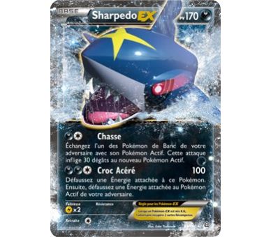 Sharpedo EX 170 PV - 91/160 XY PRIMO CHOC