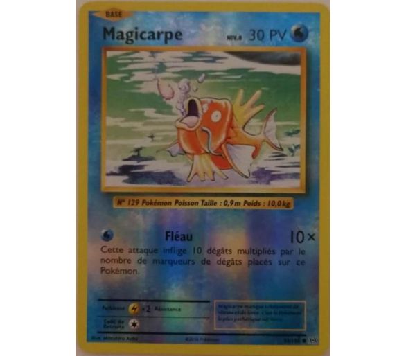 Magicarpe Carte Reverse Commune 30 Pv - XY12 - 33/108