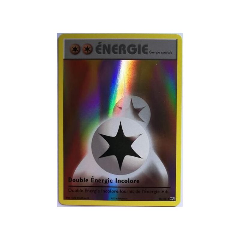 Double Energie Incolore Reverse Carte Pokemon Neuve Française XY01-130/146