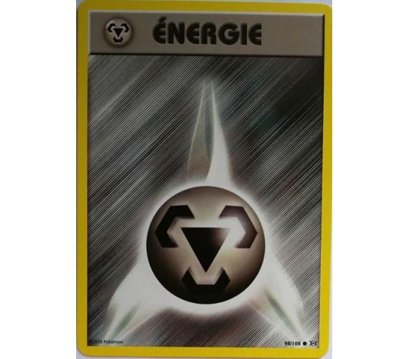 Energie Métal Carte Commune - XY12 - 98/108