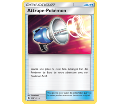 Attrape-Pokémon Carte Peu Commune - Soleil Et Lune - 126/149