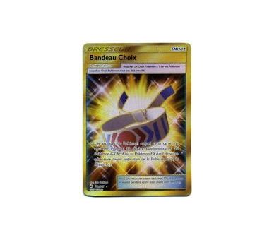 Bandeau Choix Carte Dresseur Pokémon Secrète - SL3 - 162/147