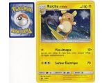 Raichu d'Alola Pv 110 JUMBO SM65 - Carte Pokémon Holograpique 
