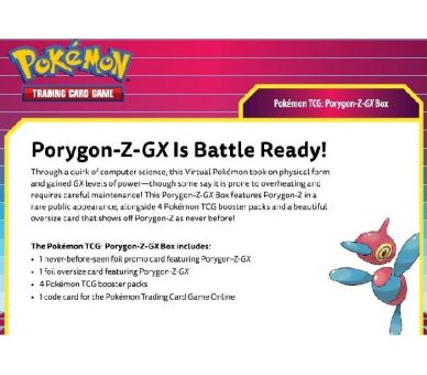 Coffret Porygon Z GX