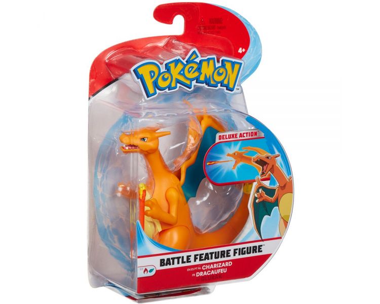 Figurine Pokémon Dracaufeu Action Deluxe