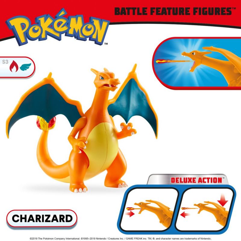 Figurine Pokémon Battle Feature figure Dracaufeu Bandai neuf