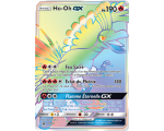 Carte Pokemon HO-OH GX SM8 Arc en Ciel Full Art Soleil et Lune