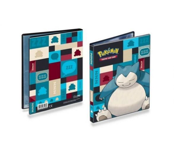 Cahier range-cartes Pokémon Ronflex - 80 cartes - A5