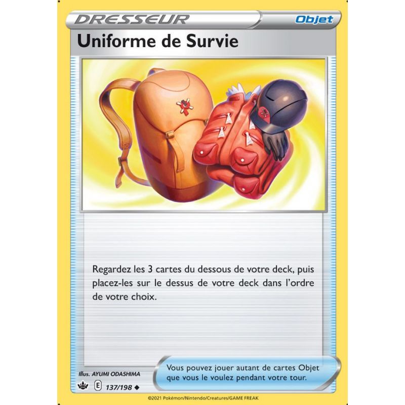 Objet Uniforme De Survie 137 198 Carte Peu Commune Epee Et Bouc