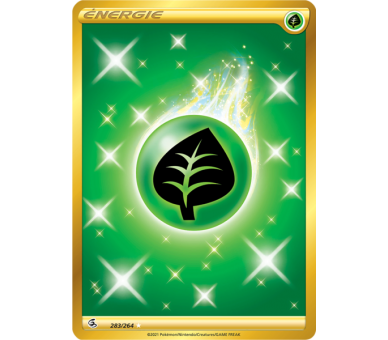Énergie Plante - 283/264 - Carte Secrète Gold - Épée et Bouclier - Poing de Fusion