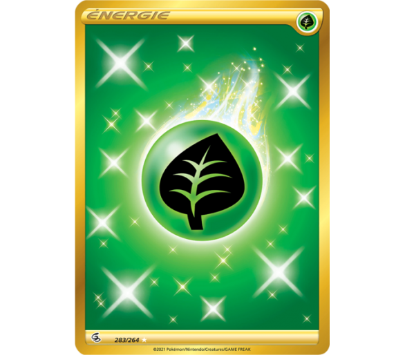 Énergie Plante - 283/264 - Carte Secrète Gold - Épée et Bouclier - Poing de Fusion