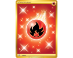 Énergie Feu - 284/264 - Carte Secrète Gold - Épée et Bouclier - Poing de Fusion
