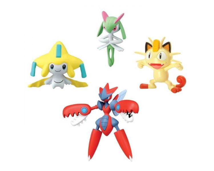 Coffret Pokémon Méga-Cizayox - Jirachi - Miaouss - Kirlia