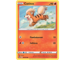 Caninos Pv 90 019/195 - Carte Commune - Épée et Bouclier - Tempête Argentée