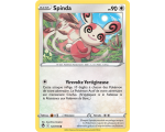 Spinda Pv 90 141/195 - Carte Commune Reverse - Épée et Bouclier - Tempête Argentée