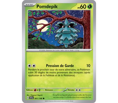 Pomdepik Pv 60 001/198 - Carte Commune - Écarlate et Violet