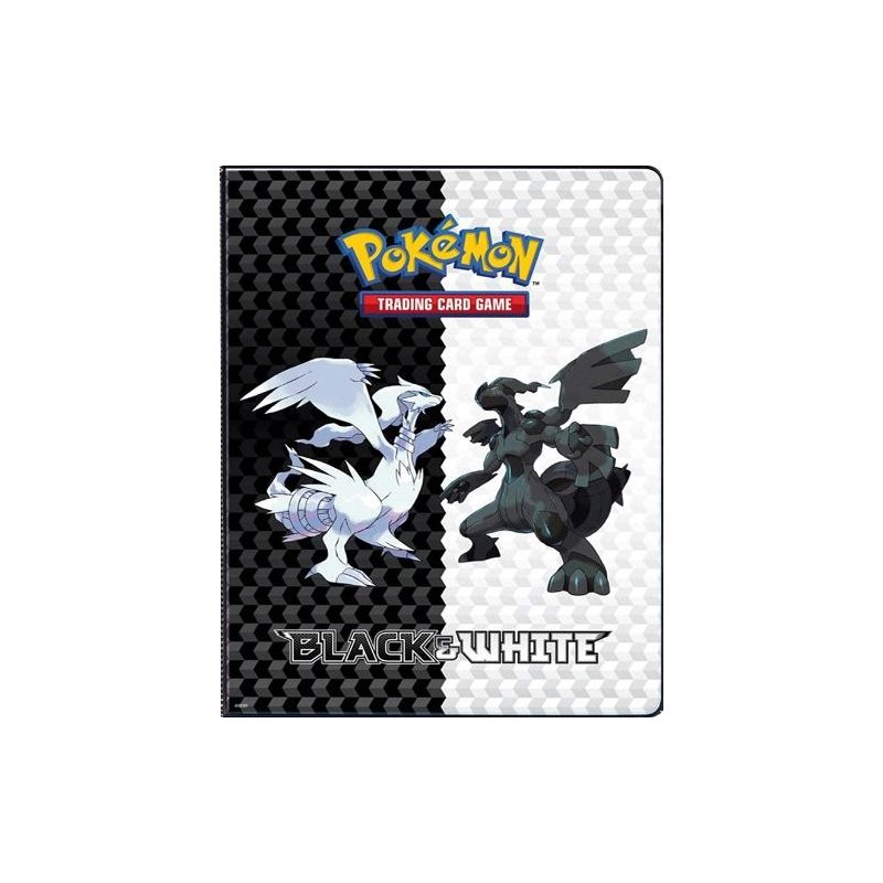 Couvertures de classeur BACK Black & White Series Pokemon TCG Organisez les cartes  Pokémon -  France