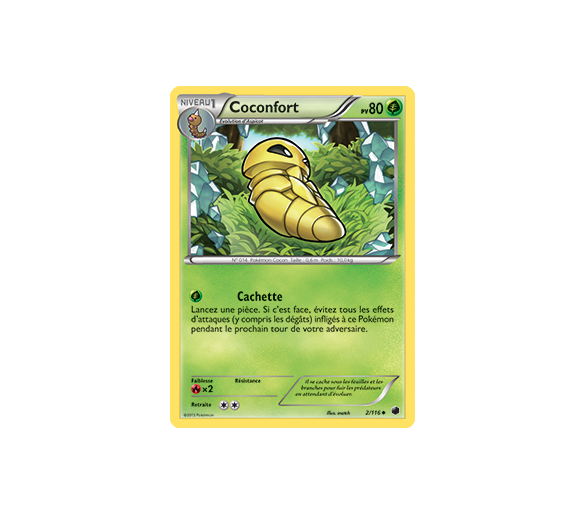 Carte Pokémon Coconfort pv 80