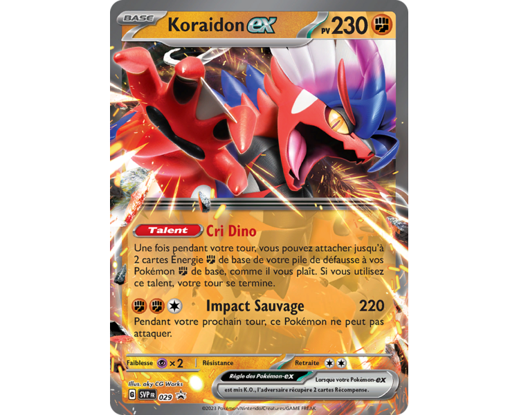 Pokémon - Coffret double Koraidon & Miraidon EX